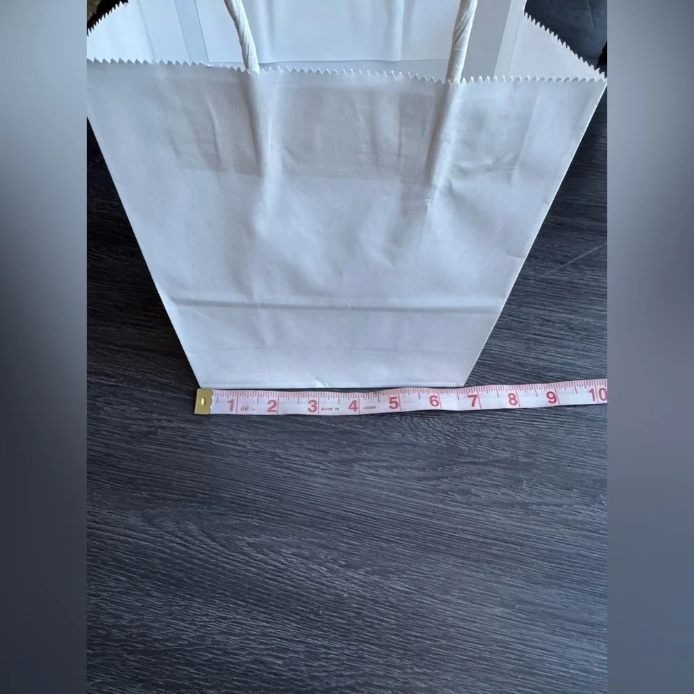 New White Gift Bags Paper Bags Set of 20 small